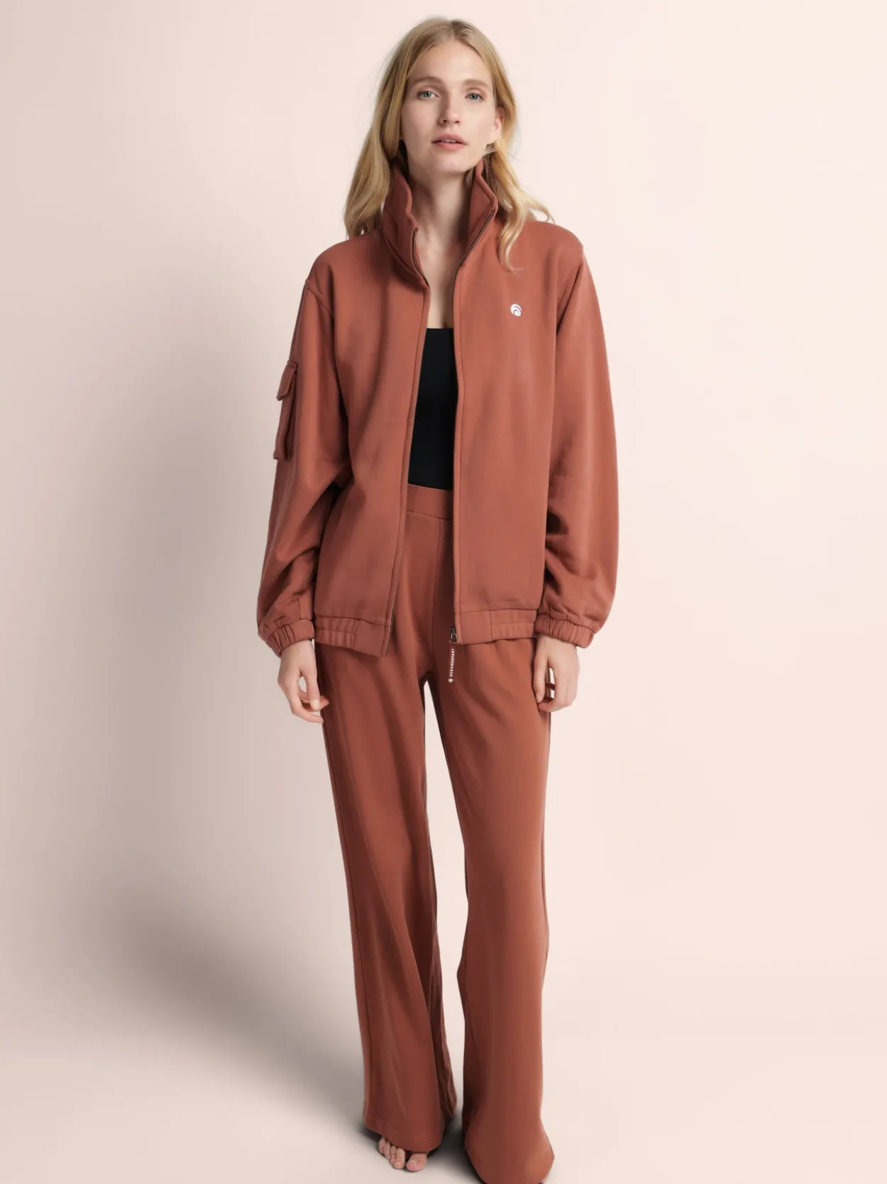 Brooke Dylan Sweat Set - Moss