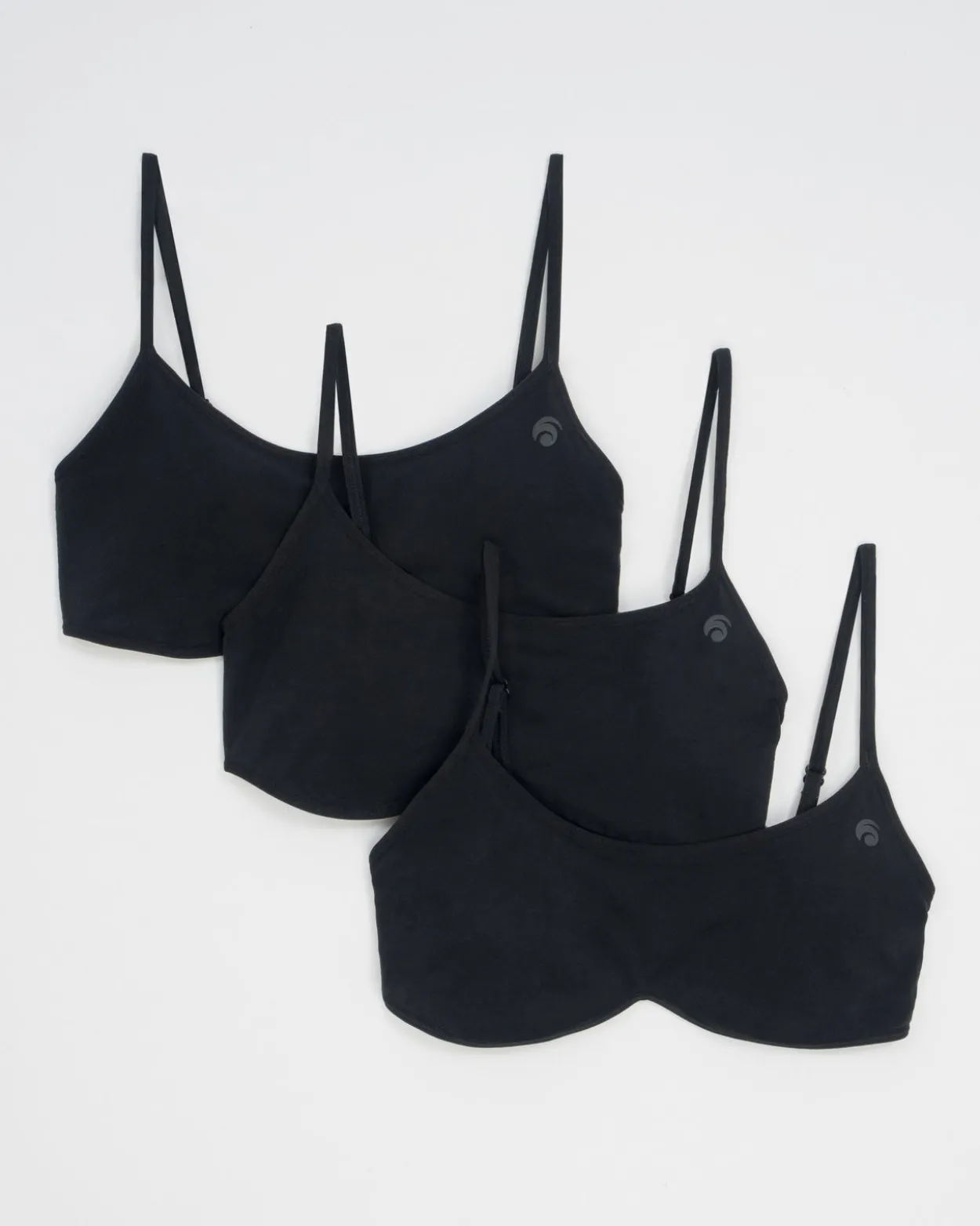 Cloudy Bralette Set Deluxe - Black