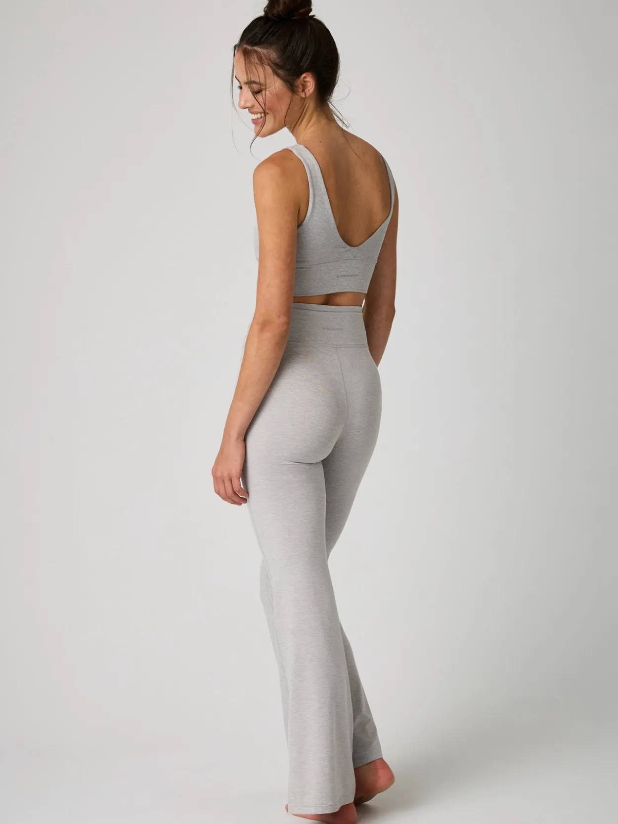 Dahlia Set - Light Grey Melange