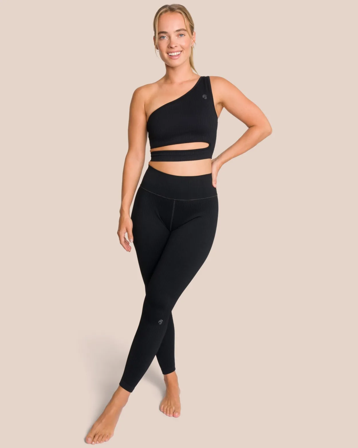 Elodie Asymmetric Set - Black