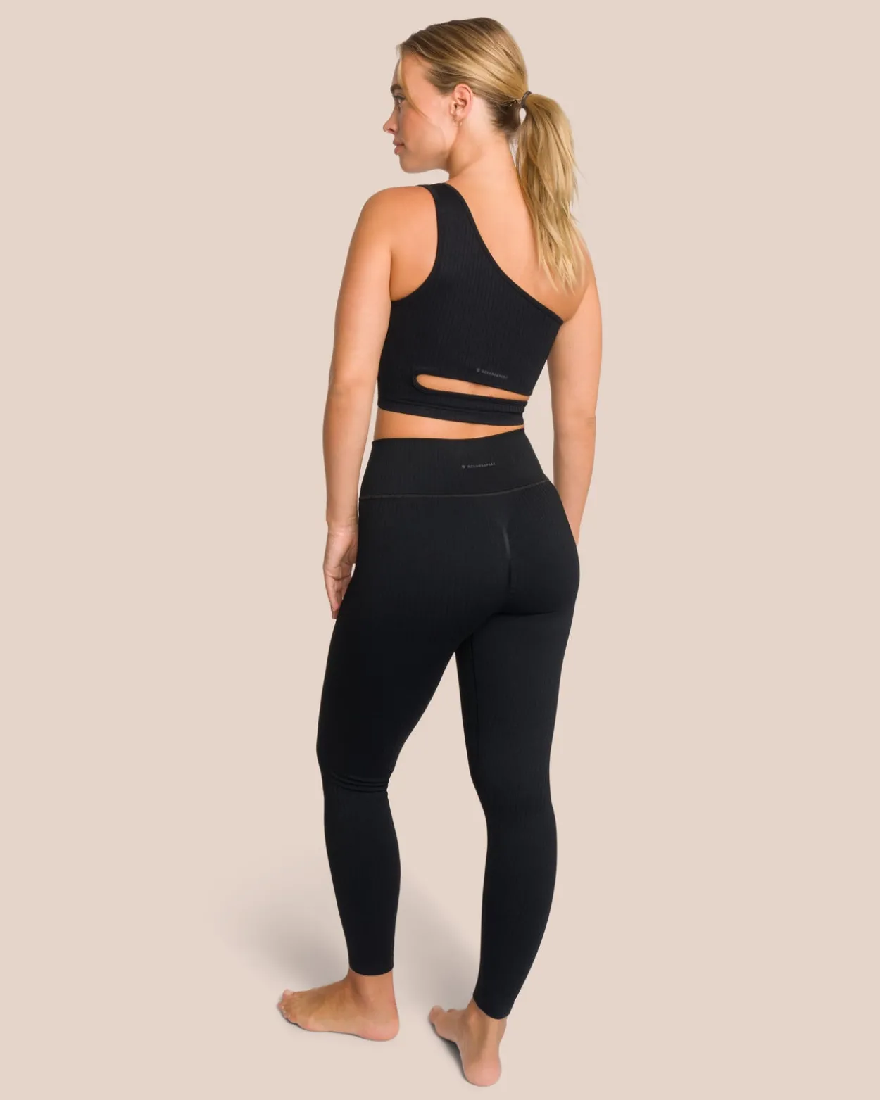 Elodie Asymmetric Set - Black