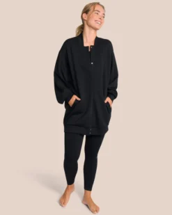 Elodie Bomber Jacket Set Deluxe - Black