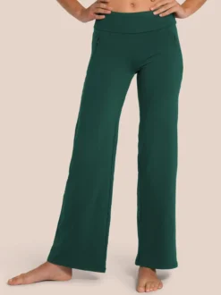 Florence Layer Straight Leg Set - Emerald Green