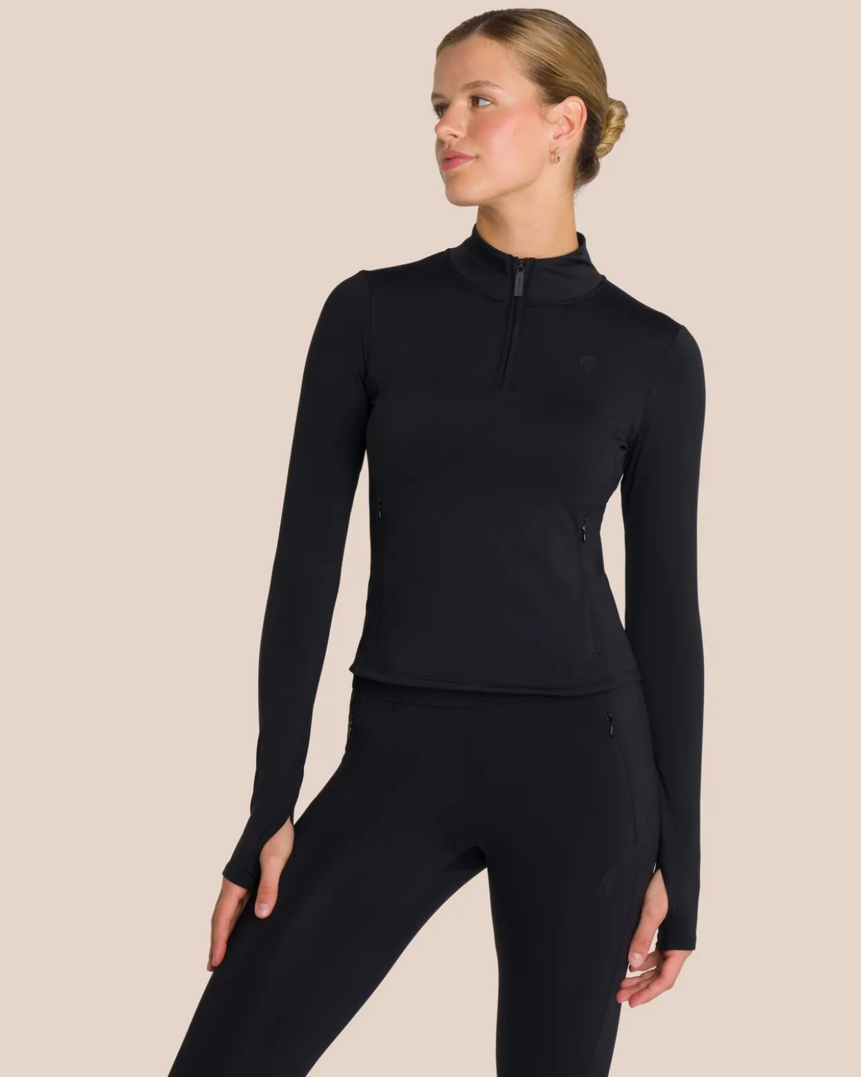 Florence Layer Straight Leg Set - Black