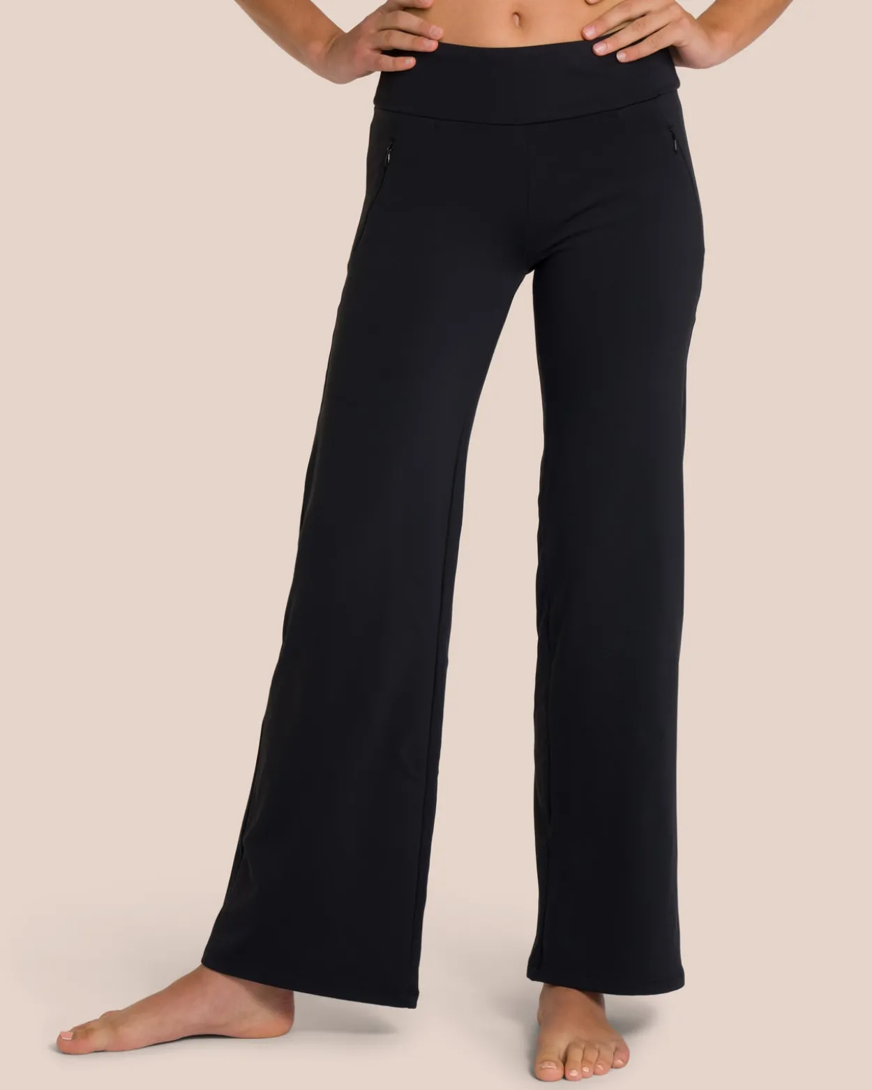 Florence Layer Straight Leg Set - Black
