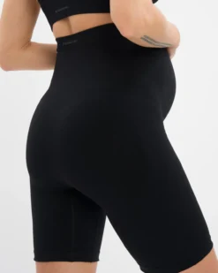 Mila Maternity Biker Set - Black