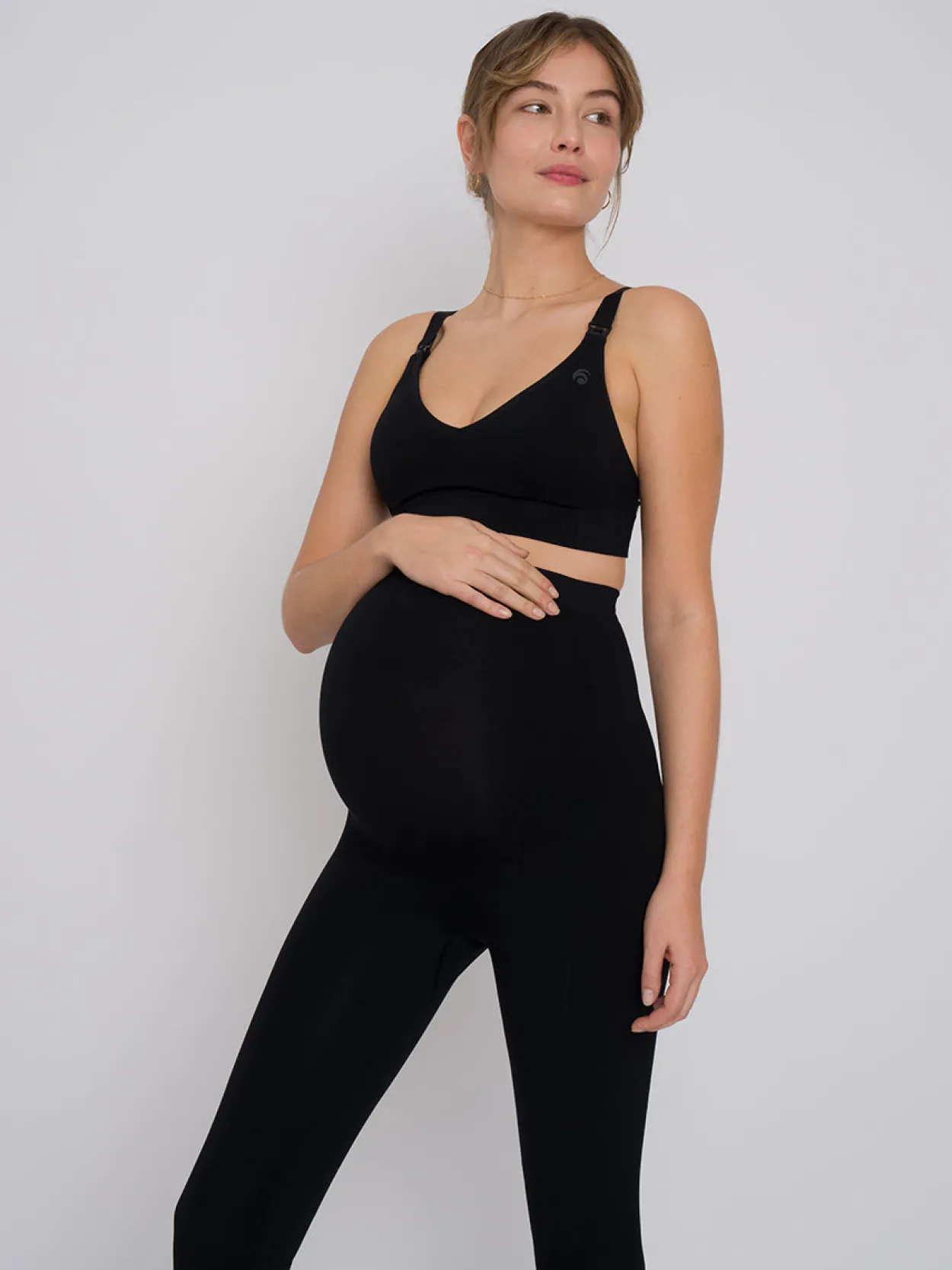 Mila Maternity Set - Beige