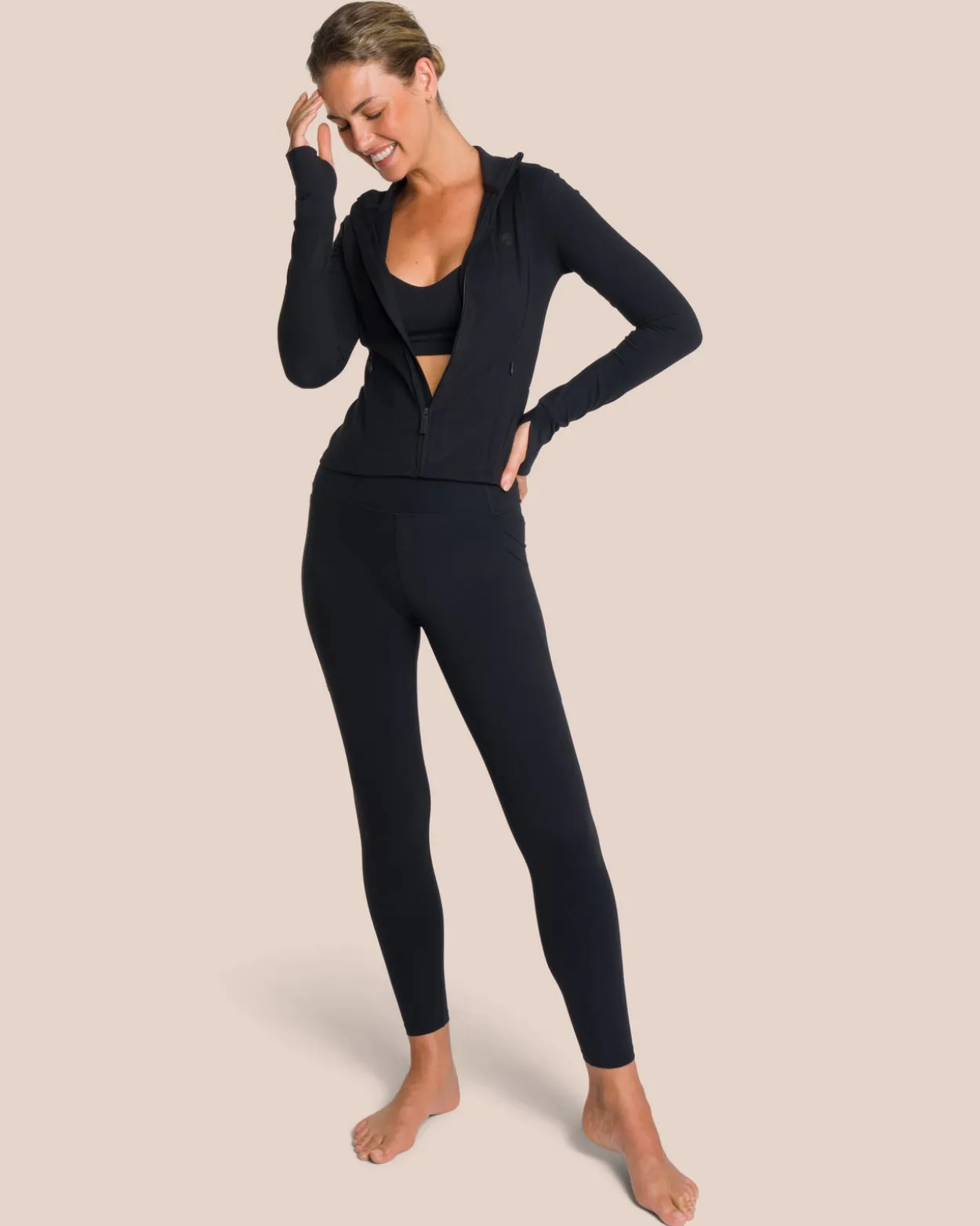 Shania Zip Set Deluxe - Black